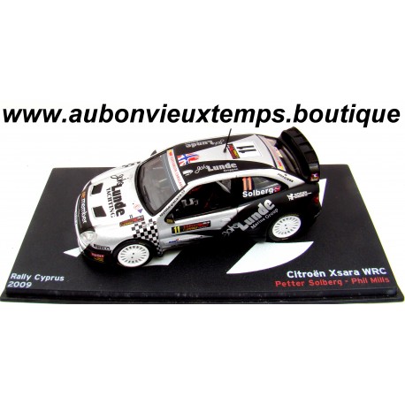 IXO 1/43 CITROEN XSARA WRC - RALLYE CYPRUS 2009