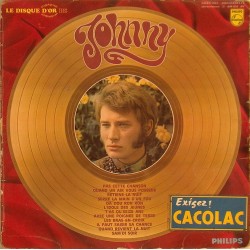 LP 33T LE DISQUE D'OR - PHILIPS 844 859 - JOHNNY HALLYDAY