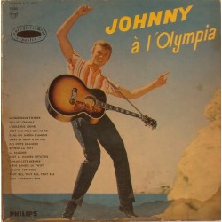 LP 33T '' JOHNNY A L'OLYMPIA'' - PHILIPS 77 397 - NOVEMBRE 1962 - JOHNNY HALLYDAY