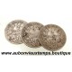 LOT 3 MONNAIES de 2 FRANCS Argent 835 ‰ CERES