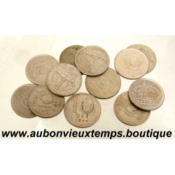 LOT 12 MONNAIES de 10 ÖRE Argent 400 ‰ SUEDE