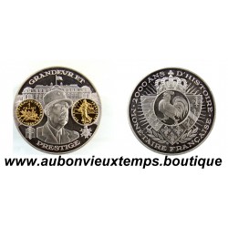 MONNAIE LINGOT Argent 999‰ - 2000 ANS d'HISTOIRE MONETAIRE FRANCAISE - GRANDEUR et PRESTIGE