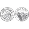 5 DOLLARS Argent 999‰ ( 1/2 ONCE ) 1995 BENZ 1886 - PATENT MOTORWAGEN - LIBERIA