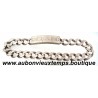 BRACELET GOURMETTE Argent 800 ‰ ( Poinçon CRABE )