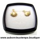 BOUCLES d'OREILLES OR 750 ‰ ( 18 Carats )