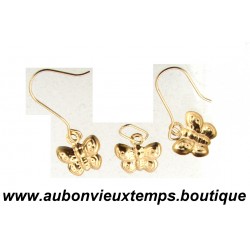 BOUCLES d'OREILLES OR 750 ‰ ( 18 Carats )