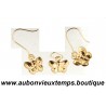 BOUCLES d'OREILLES OR 750 ‰ ( 18 Carats )