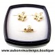 BOUCLES d'OREILLES OR 750 ‰ ( 18 Carats )
