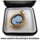 PENDENTIF OR 750 ‰ ( 18 Carats ) et CAMEE