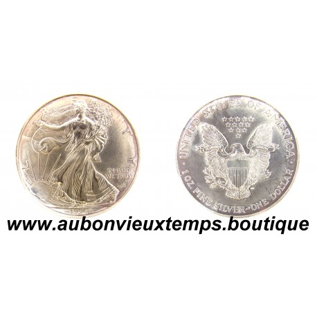 1 DOLLAR Argent 999 ‰ ( 1 ONZE ) 1996 LIBERTY 