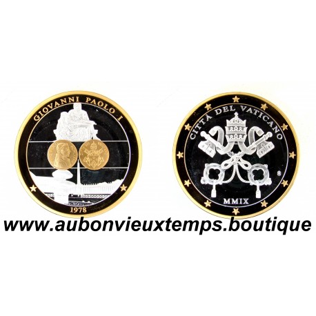 MEDAILLE 1978 GIOVANNI PAOLO 1- CITTA del VATICANO MMIX