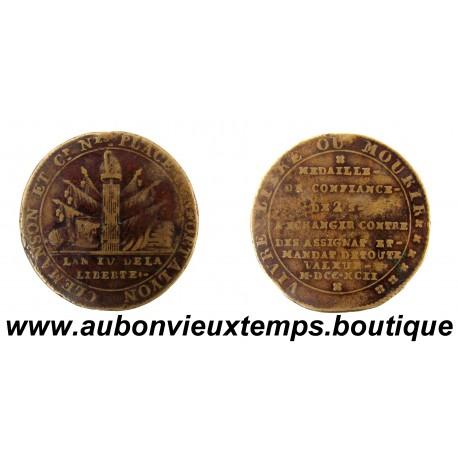 2 SOLS au FAISCEAU MdC 1792 ( An IV ) CLEMANSON - LYON