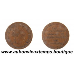 ESSAI 2 FRANCS ( Module de ) Bronze An 8 ( 1799 - 1800 ) LAVOISIER par GENGEMBRE