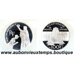 100 FRANCS Argent 900 ‰ BE 1993 JEAN MOULIN