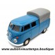 WELLY 1/38 TRANSPORTER T1 DOUBLE CABINE PICK-UP VOLKSWAGEN 1963 Réf : 43603