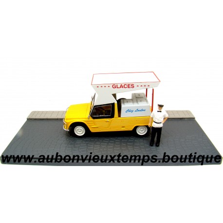 IXO 1/43 CITROEN MEHARI - MARCHAND de GLACES - CHEZ LOULOU