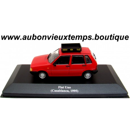 IXO 1/43 FIAT UNO - TAXI CASABLANCA 1995