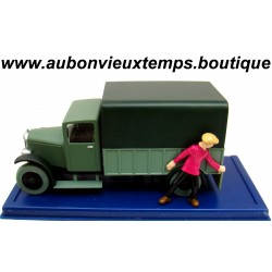MOULINSART 1/43 Le CAMION d'OPIUM ( 1930 ) - LOTUS BLEU 1946 Réf : 2118053 - En VOITURE TINTIN