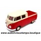 WELLY 1/38 TRANSPORTER T1 DOUBLE CABINE PICK-UP VOLKSWAGEN 1963 Réf : 43603