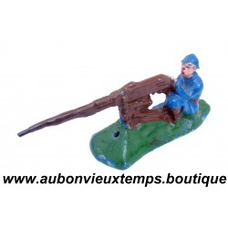 FIGURINE SOLDAT 14/18 - TIREUR MITRAILLEUSE PLASTIQUE