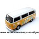 WELLY - NEX 1/38 VOLKSWAGEN TRANSPORTER COMBI BUS T2 1972 Réf : 42347