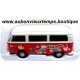 WELLY - NEX 1/38 VOLKSWAGEN TRANSPORTER COMBI BUS T2 1972 Réf : 42347