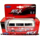 WELLY - NEX 1/38 VOLKSWAGEN TRANSPORTER COMBI BUS T2 1972 Réf : 42347