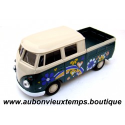 WELLY 1/38 TRANSPORTER T1 DOUBLE CABINE PICK-UP VOLKSWAGEN 1963 Réf : 43603 