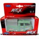 WELLY 1/38 VOLKSWAGEN TRANSPORTER T1 DOUBLE CABINE PICK-UP SOFT TOP 1963 Réf : 43603