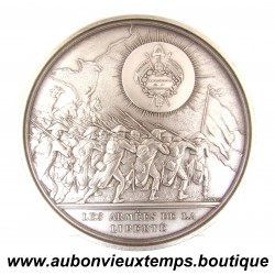 MEDAILLE Bronze plaquée Argent 1988 Les ARMEES de la LIBERTE - BICENTENAIRE de la REVOLUTION FRANCAISE