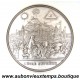 MEDAILLE Bronze plaquée Argent 1988 L’ÊTRE SUPRÊME - BICENTENAIRE de la REVOLUTION FRANCAISE