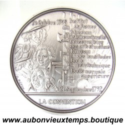 MEDAILLE Bronze plaquée Argent 1988 LA CONVENTION - BICENTENAIRE de la REVOLUTION FRANCAISE