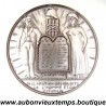 MEDAILLE Bronze plaquée Argent 1989 DÉCLARATION des DROITS de l’HOMME et du CITOYEN - BICENTENAIRE de la REVOLUTION FRANCAISE