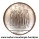 MEDAILLE Bronze plaquée Argent 1989 CONVOCATION des ETATS GENERAUX 5 MAI 1789 - BICENTENAIRE de la REVOLUTION FRANCAISE