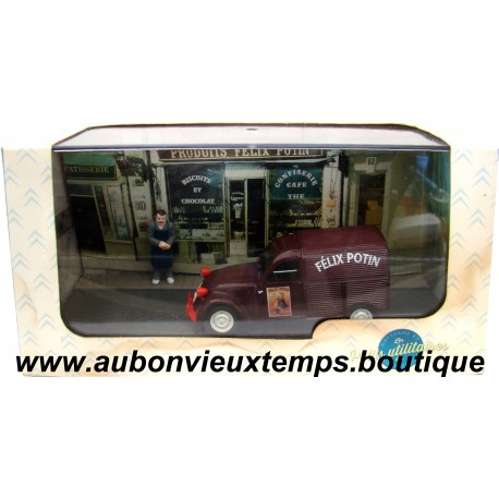 IXO 1/43 CITROEN 2 CV CAMIONNETTE - FELIX POTIN - Les PETITS UTILITAIRES