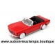 SOLIDO 1/43 FORD MUSTANG CONVERTIBLE COUPE CABRIOLET 1964