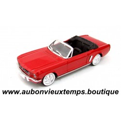 SOLIDO 1/43 FORD MUSTANG CONVERTIBLE COUPE CABRIOLET 1964