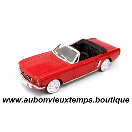 SOLIDO 1/43 FORD MUSTANG CONVERTIBLE COUPE CABRIOLET 1964
