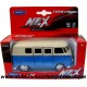 WELLY - NEX 1/38 VOLKSWAGEN TRANSPORTER COMBI T1 BUS 1963 Réf : 49764