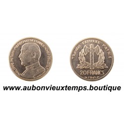 ESSAI 20 FRANCS Cupro-Nickel 1941 PETAIN - Concours de LAVRILLIER