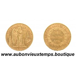 20 FRANCS OR 900 ‰ 1897 A GENIE