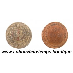 2 SOLS 1793 AN 2 SIEGE de MAYENCE - 3 Rameaux