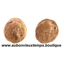 STATERE d’OR à la MAIN 120 - 80 Av J.C. PICTONS ( REGION de POITIERS ) 