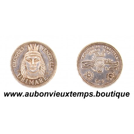 CACIQUES DE VENEZUELA Argent 1000‰ / URIMARE - VENEZUELA