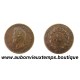 10 CENTIMES Bronze 1839 A LOUIS PHILIPPE 1 - GUADELOUPE