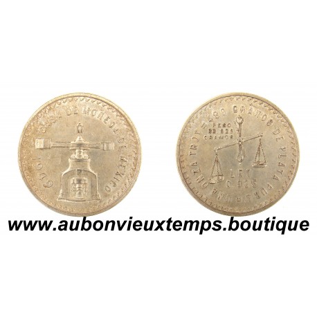 PESO ONZE Argent 925‰ 1942 Mo CASA de MONEDA - MEXIQUE