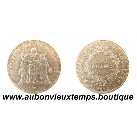 50 FRANCS Argent 900‰ 1974 HERCULE - AVERS 20 FRANCS