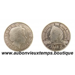 5 POUNDS 2000 La REINE MERE - ELIZABETH II - ANGLETERRE