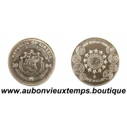 5 DOLLARS 2004 B NEW VATICAN COINS - LIBERIA