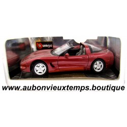 BBURAGO 1/18 CHEVROLET CORVETTE TARGA CABRIOLET Réf : 3396